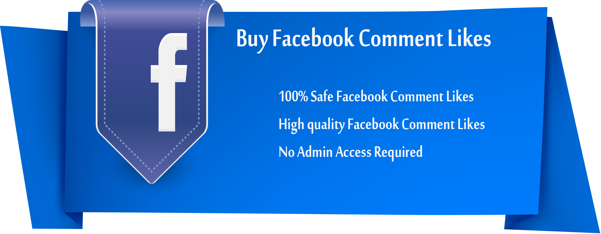 Many Facebook Comment Likes Will Help You Get More - Cross (2033x792), Png Download
