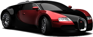 Bugatti Veyron (1200x559), Png Download