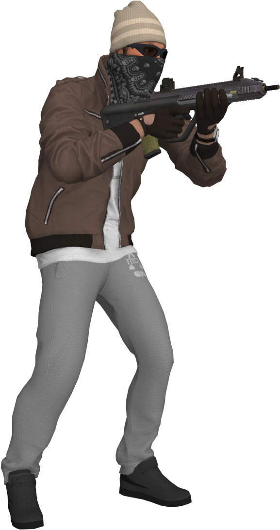 Battlefield Hardline Png - Shoot Rifle (1512x1186), Png Download