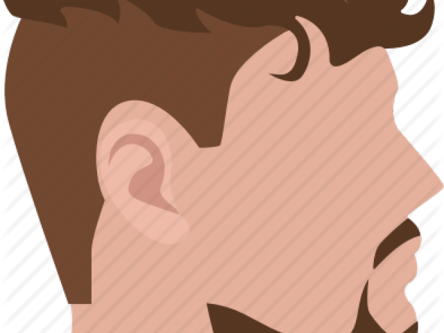 Black Hair Clipart Boys Hair Style - Illustration (640x480), Png Download