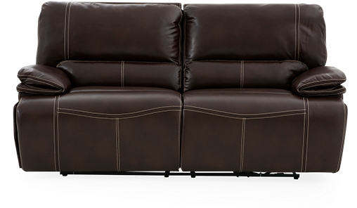 Image For Brown Reclining And Motorized Sofa From Brault - Sofa Bed (519x804), Png Download