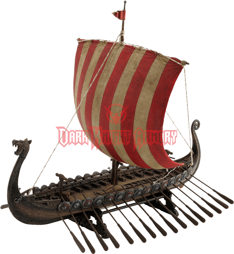 Viking Long Ship (850x850), Png Download