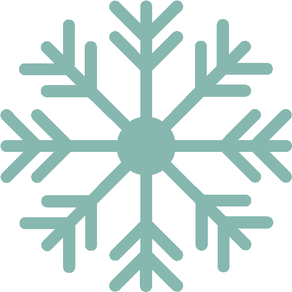 Cooleffect - Copo De Nieve Icono (700x608), Png Download