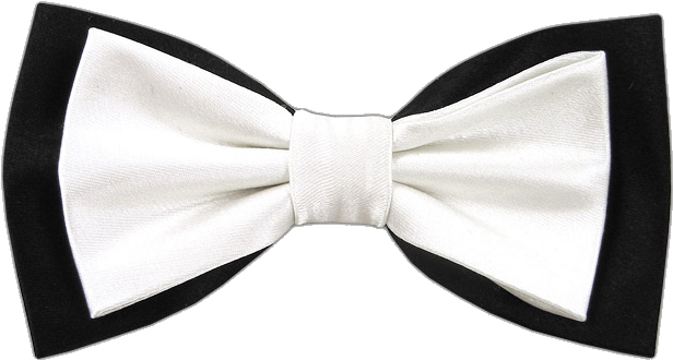 Formal Satin Bow Ties - Black Bow Tie Png (700x525), Png Download