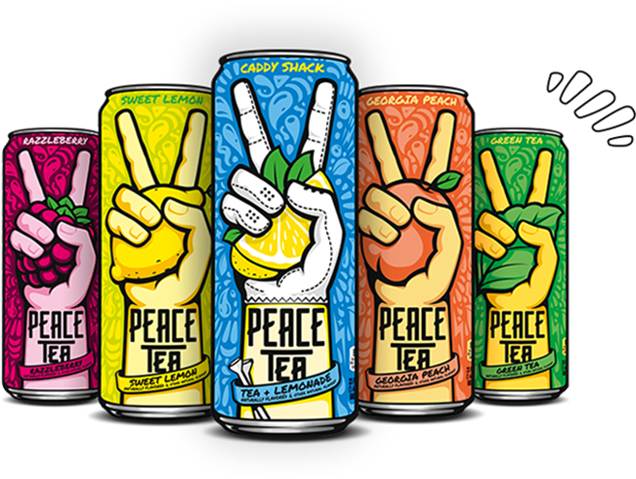 Choose Peace - Old Peace Tea Cans (725x492), Png Download