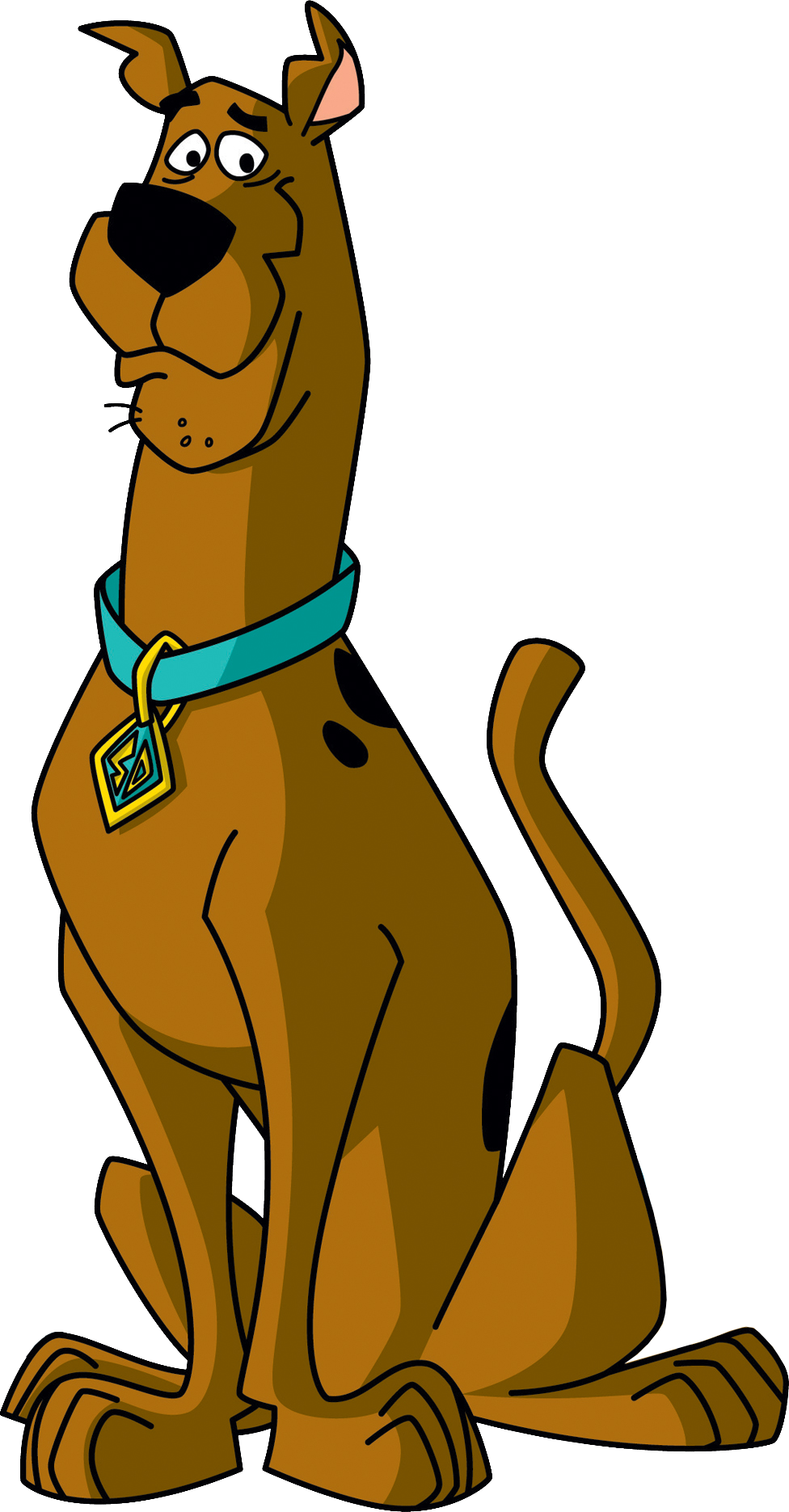 Scooby Doo Mysery Incorporated - Cartoon Characters Scooby Doo (976x1871), Png Download