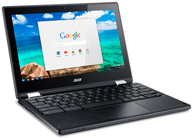 Apple Macbook Pro Touch Bar Notebook Computer Mockup - Chromebook C738t (400x400), Png Download