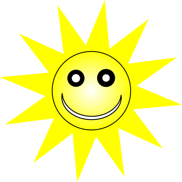 Happy Sun Smiley Happy Yellow Sun Clip Art At Vector - Rise Of Herobrine Book (600x600), Png Download