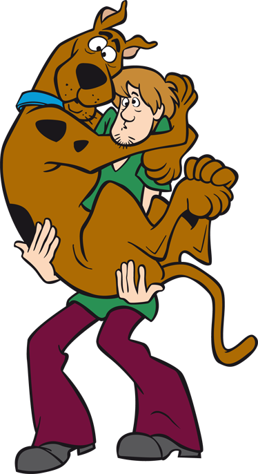 Scared Scooby And Shaggy 8i5rwnn - Scooby Doo And Shaggy (374x686), Png Download