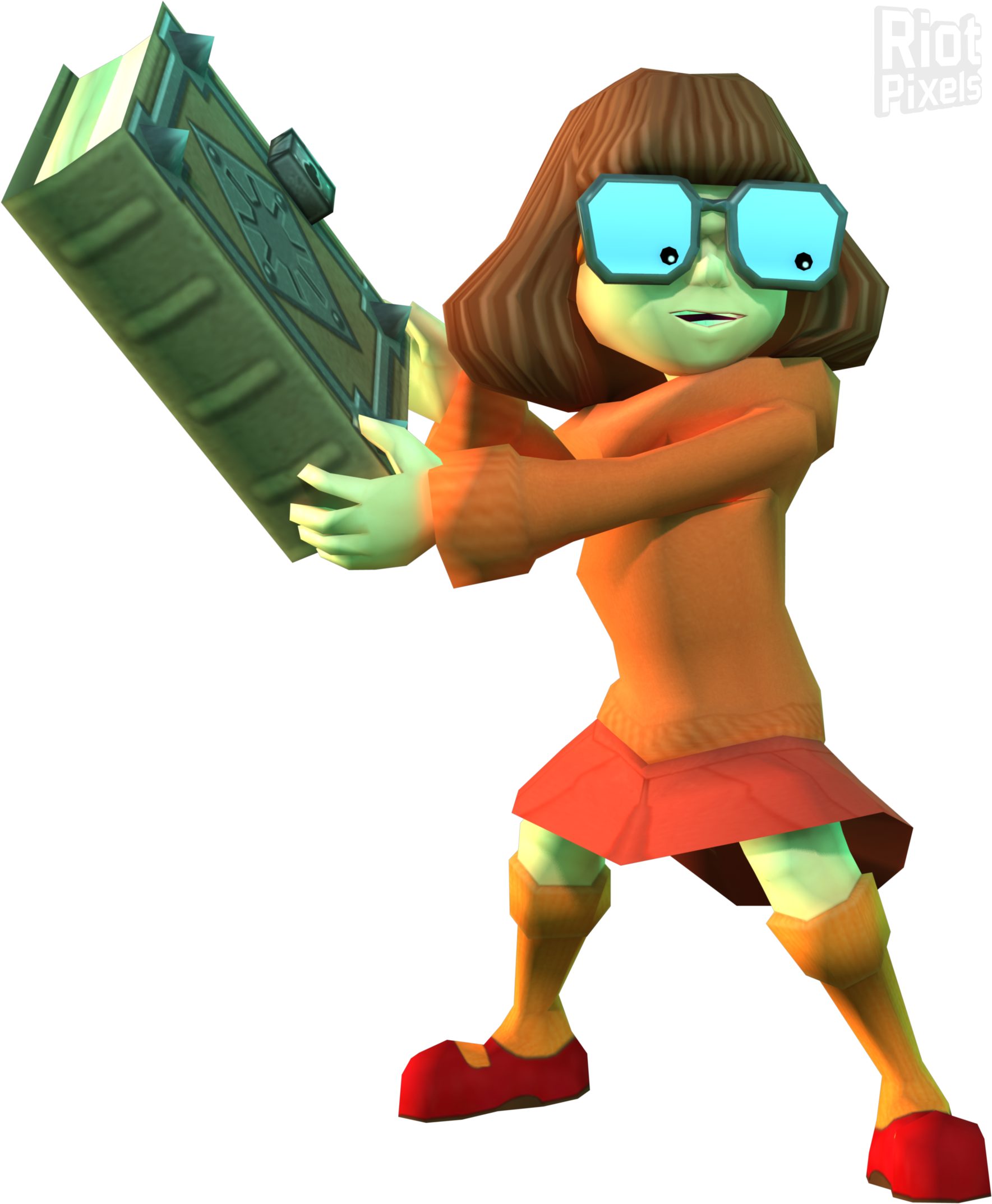 1769 × - Scooby Doo First Frights Fred (1769x2148), Png Download