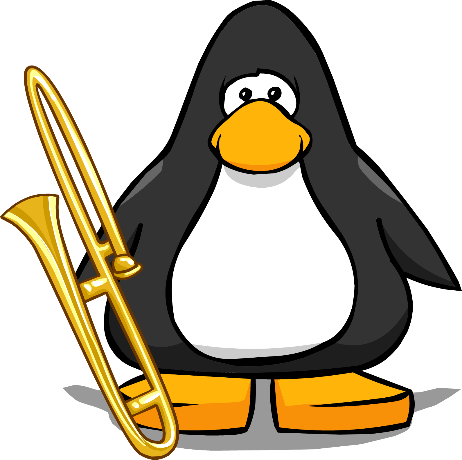 Trombone Pc - Club Penguin Fishing Png (1591x1586), Png Download