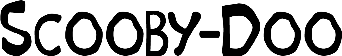 Scooby-doo - Scooby Doo (1200x300), Png Download