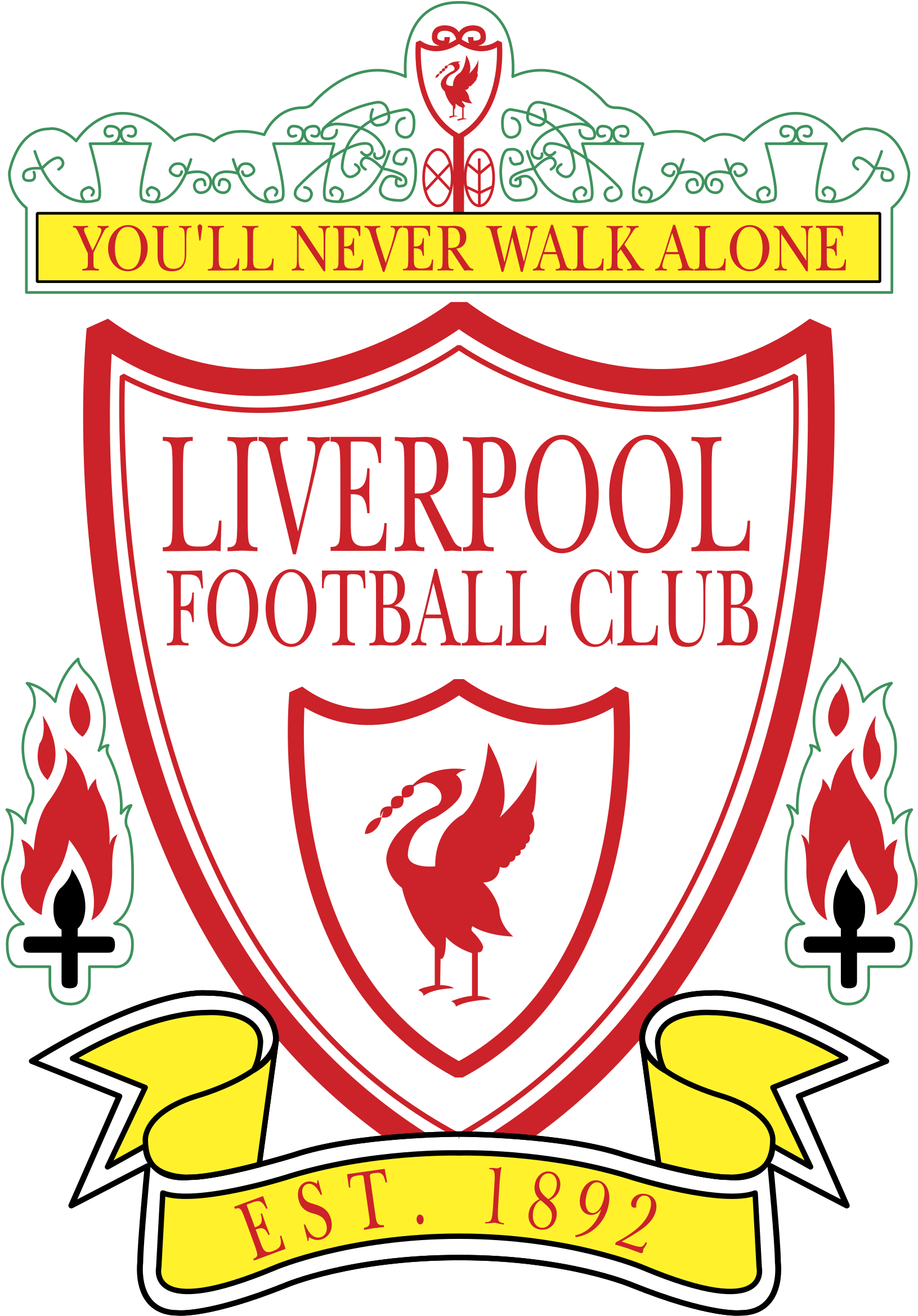 barkley foam posites: Logo Background Liverpool Badge