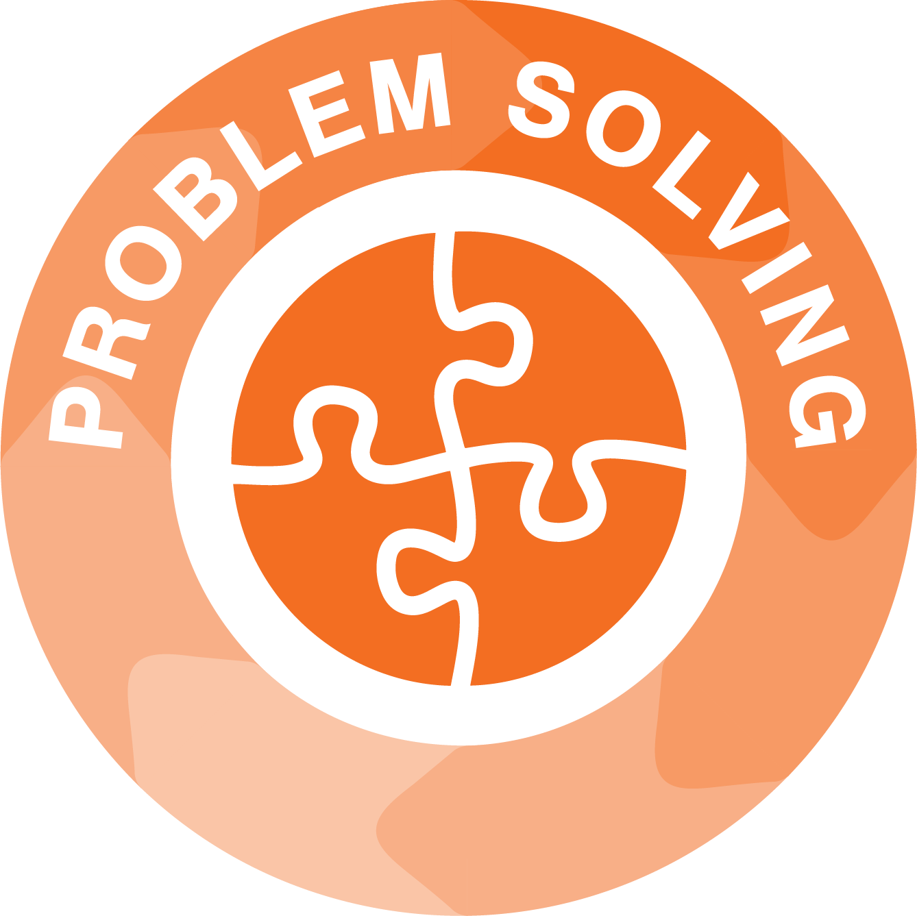 Problem Solving Handbook - Circle (1338x1337), Png Download