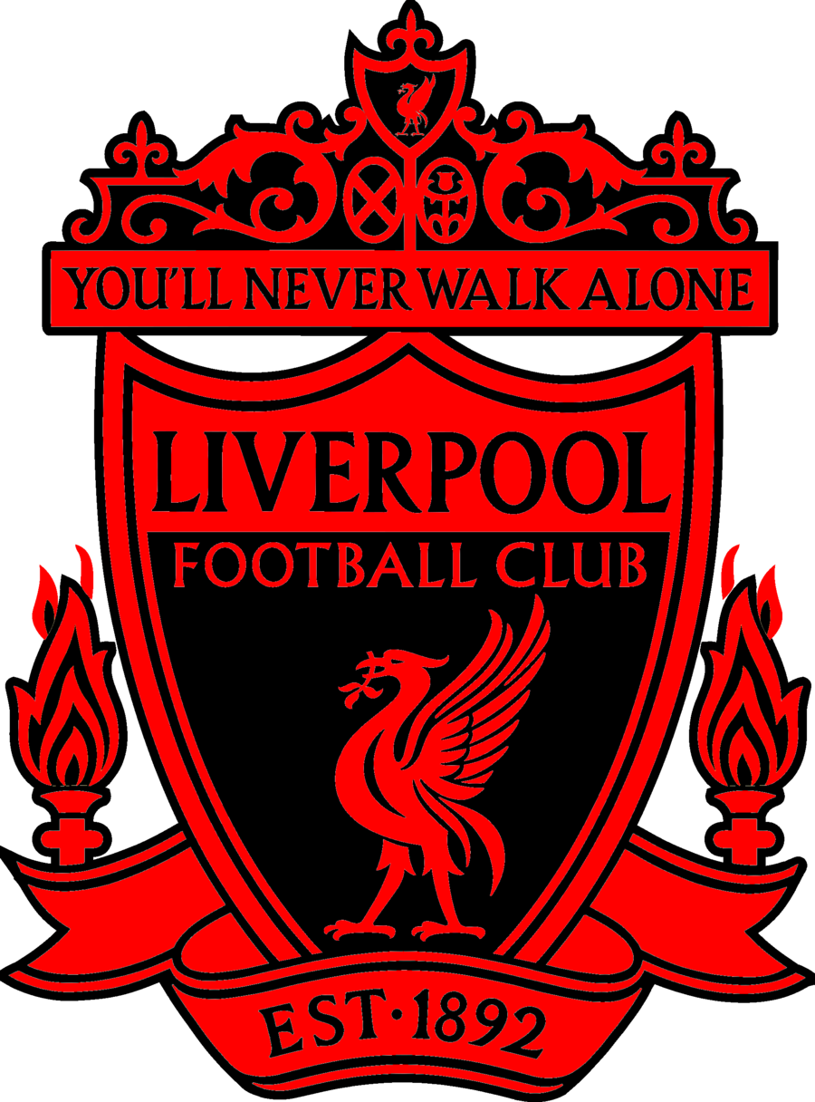 Download Fc Liverpool Logo - Liverpool Fc Black And Red PNG Image with