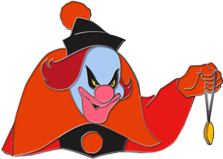 Dark Clipart Scooby Doo - Ghost Clown Scooby Doo (1000x1000), Png Download