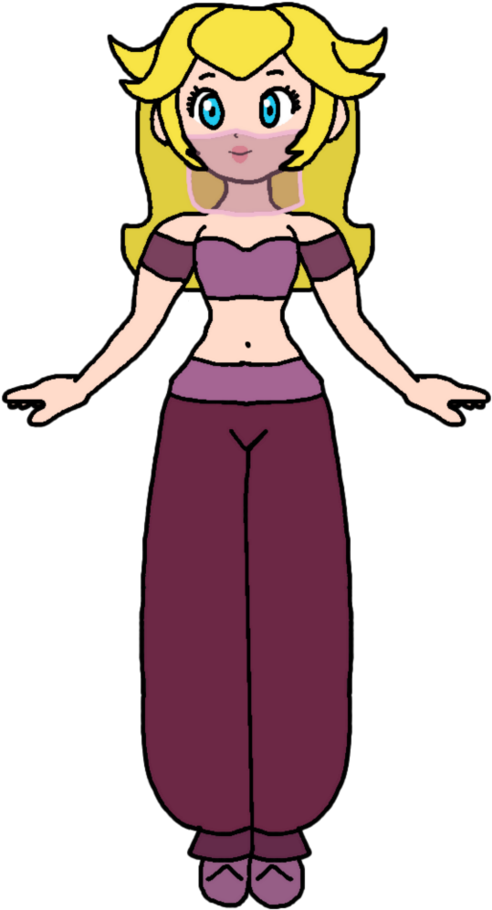 Scooby Doo Clipart Easy - Princess Peach Katlime (720x1109), Png Download