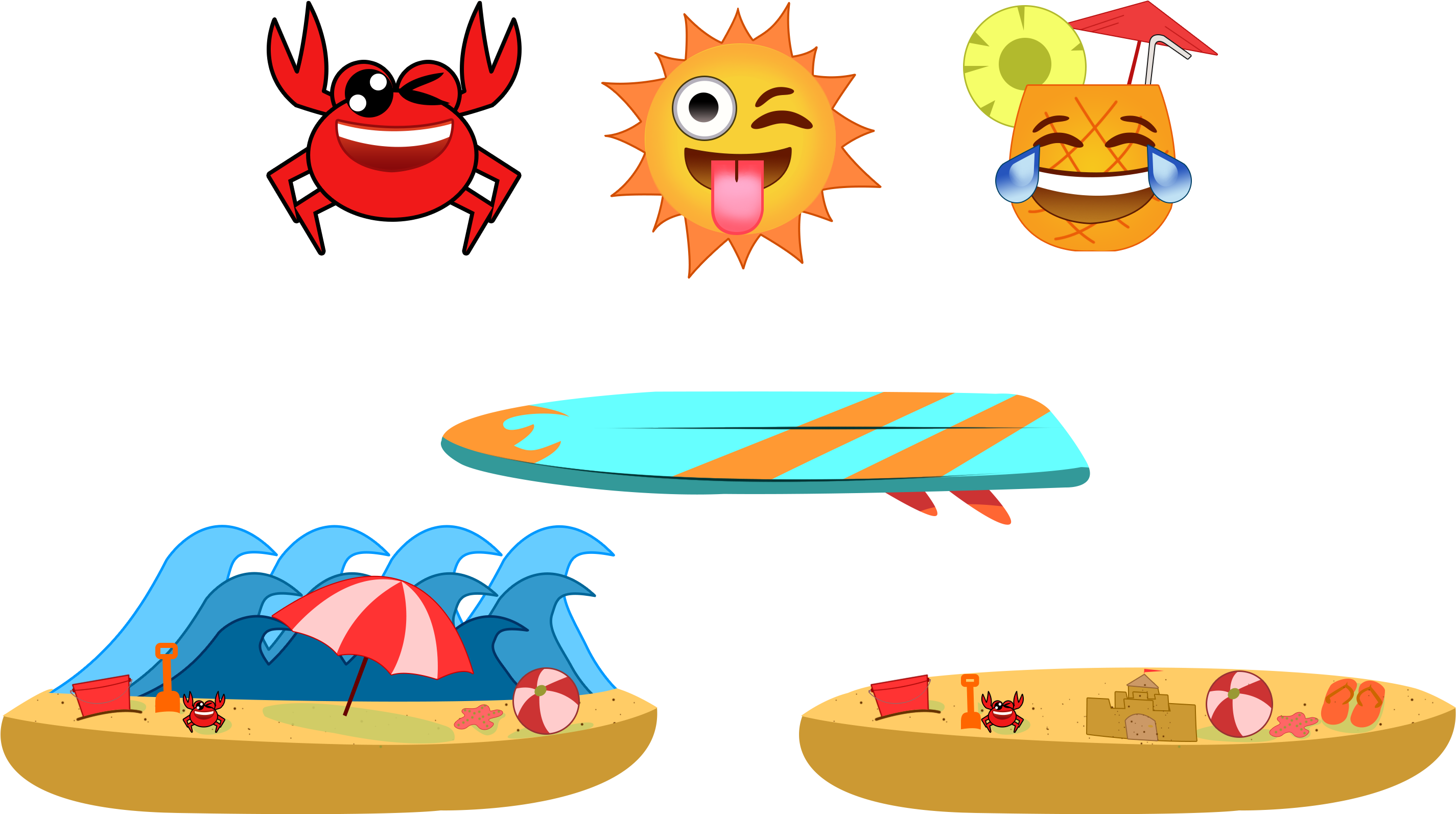 The Hot & Happy Sun Sunemojibleh - Emoji (2995x1997), Png Download
