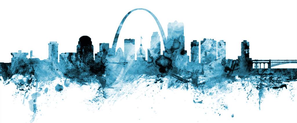 Grewe, Inc - St Louis Sky Line (1024x425), Png Download