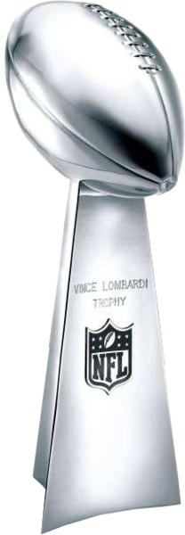 Download Trophy Transparent Superbowl - Super Bowl Trophy Png PNG Image