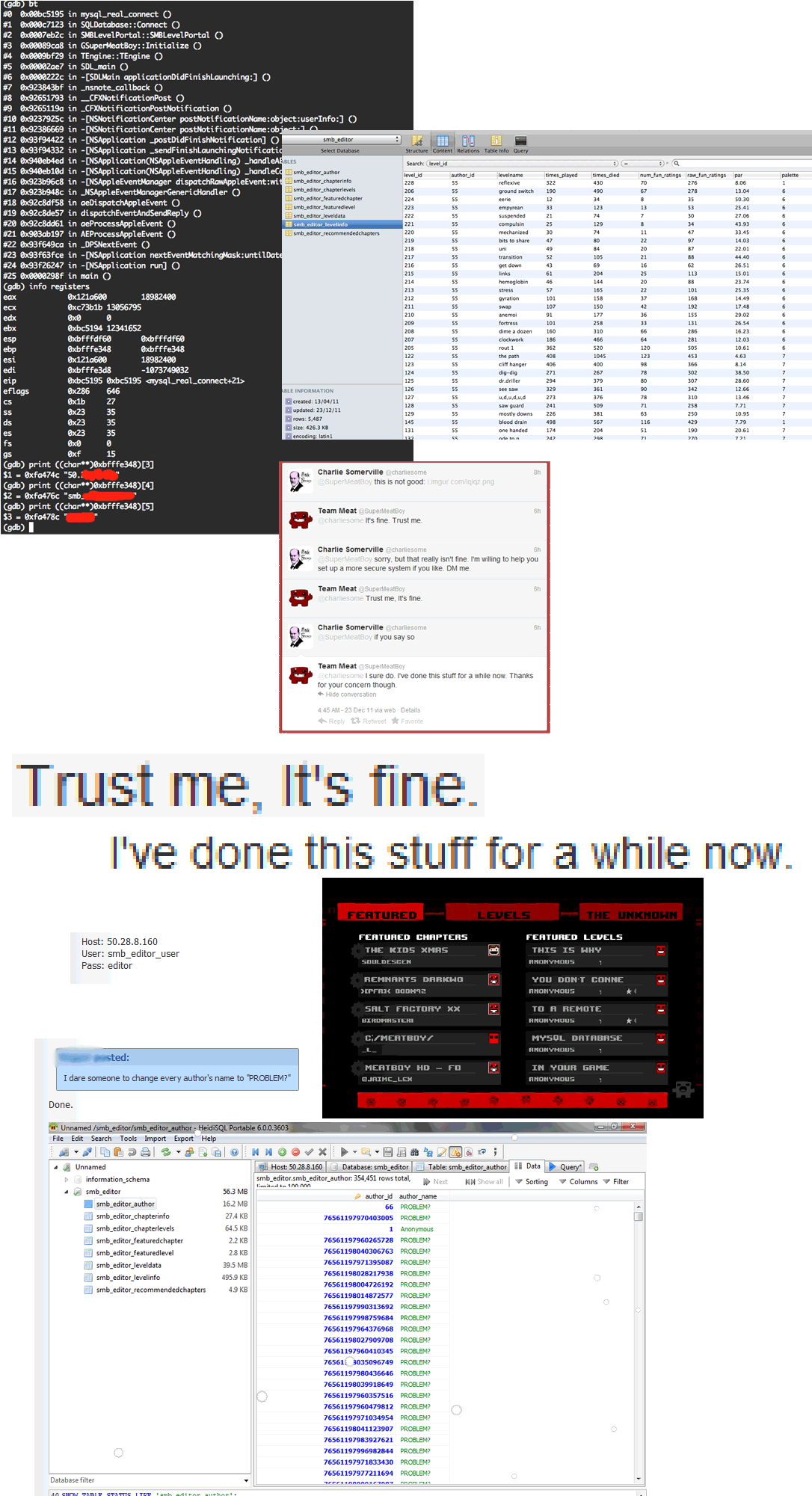 Imgur Mirror - Direct Link - Super Meat World Hacked (1102x2000), Png Download
