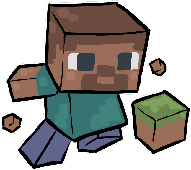 Super Meat Boy Logo Transparent - Steve Minecraft Super Meat Boy (874x723), Png Download