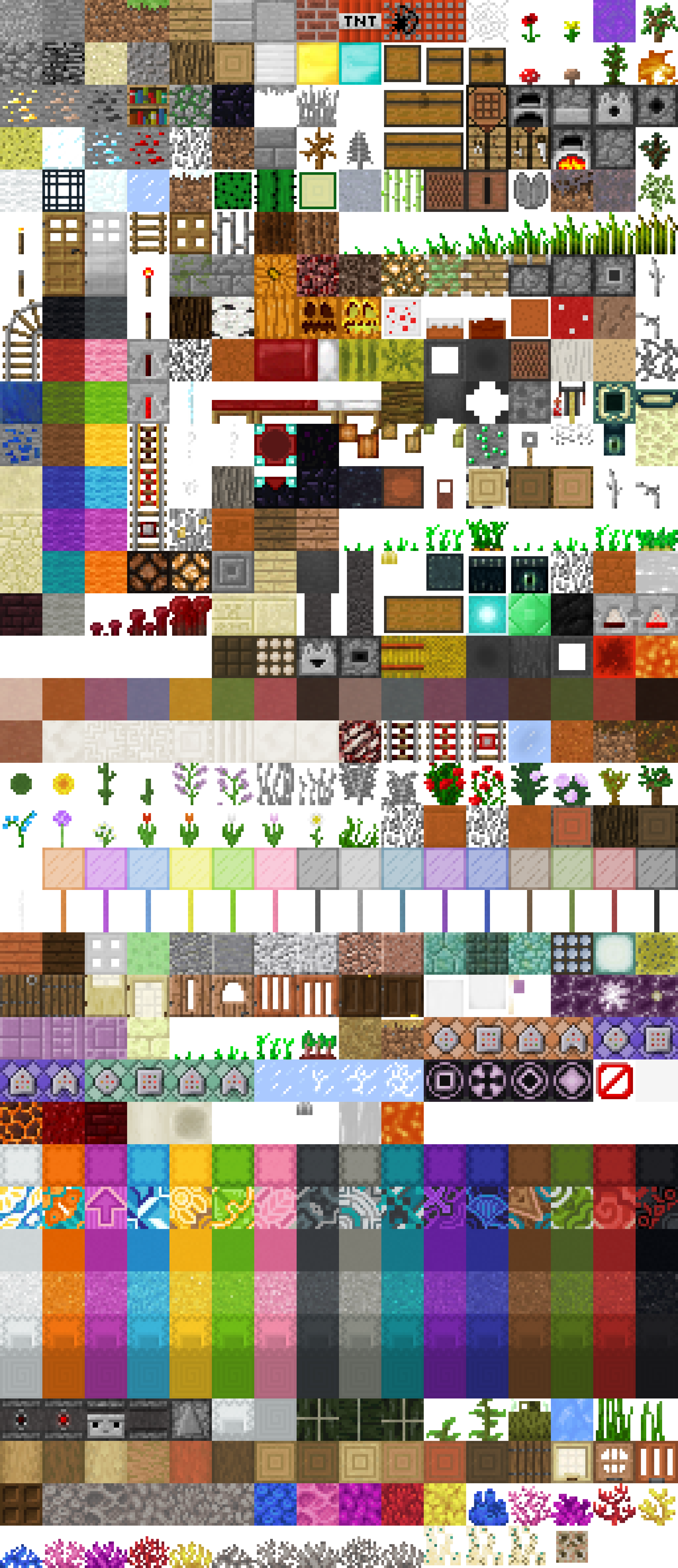 The Basic 256 X 544 Terrainext File Is Used - Minecraft Terrain (4096x9472), Png Download