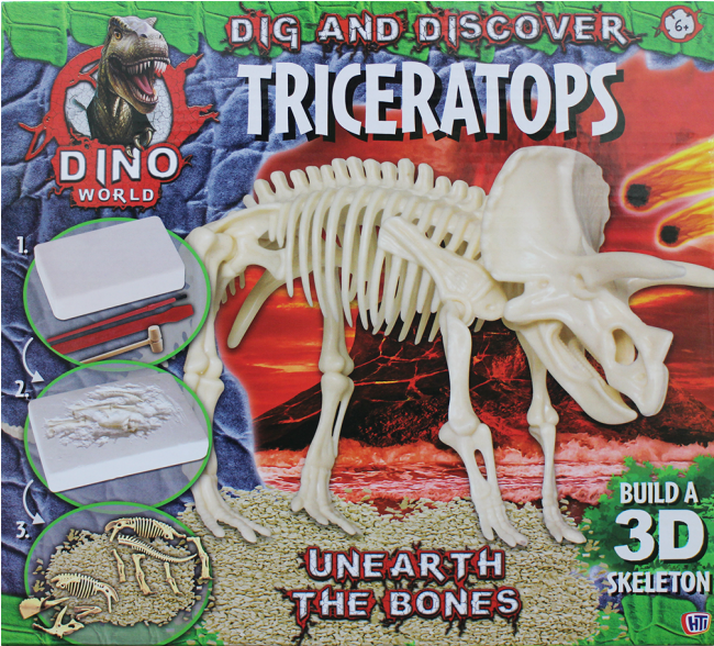 Dig And Discover Dino Excavation Kit - Retro Backscratcher With Shoehorn (736x460), Png Download