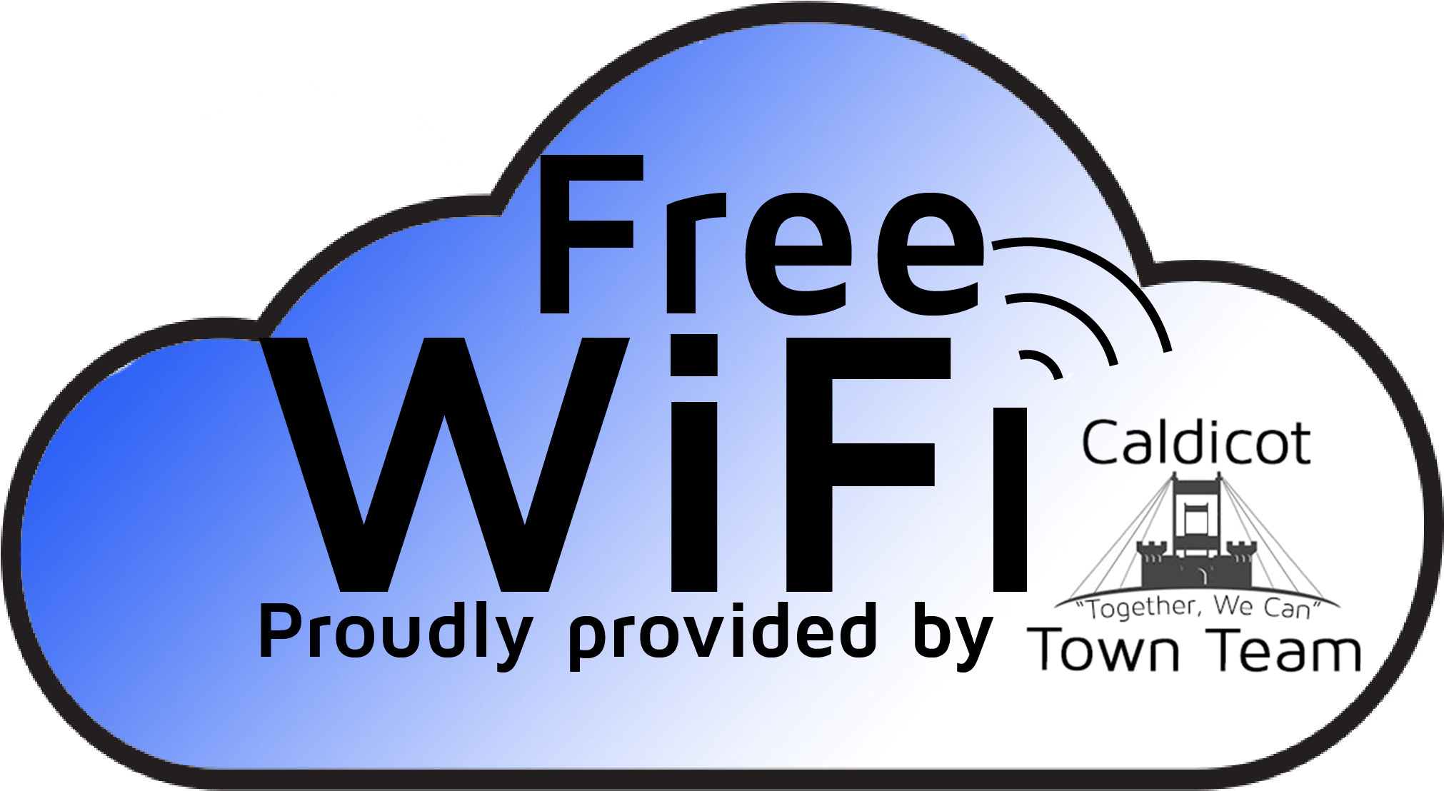 Free Wifi To Boost Town - Company (2037x1107), Png Download