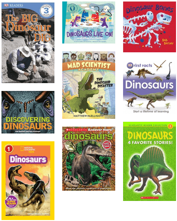 Dinosaurs And Paleontology For Grade K, 1 - National Geographic Kids Readers: Dinosaurs By National (436x497), Png Download