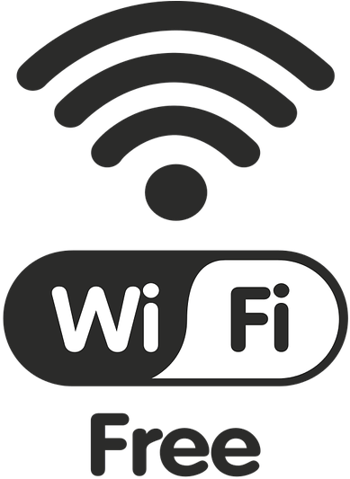 We Are Happy To Introduce Our Free Wifi Service, For - Hotspot (418x584), Png Download