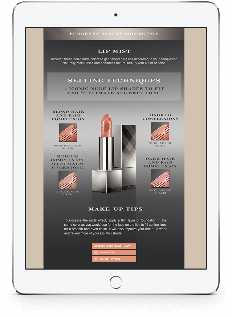 Burberry Beauty Introduces Iconic Nudes - Flyer (753x1027), Png Download