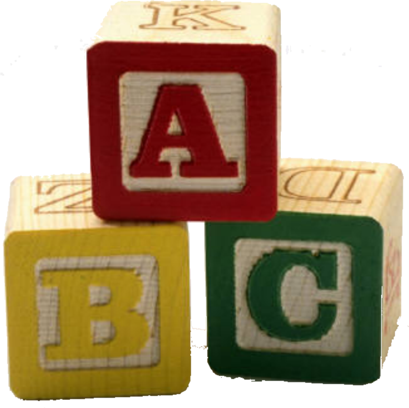 August - Abc Building Blocks (1600x1595), Png Download