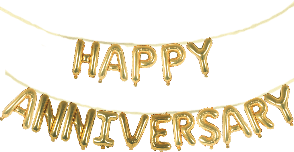 Happy Anniversary Banner Png - Chain (1024x1024), Png Download