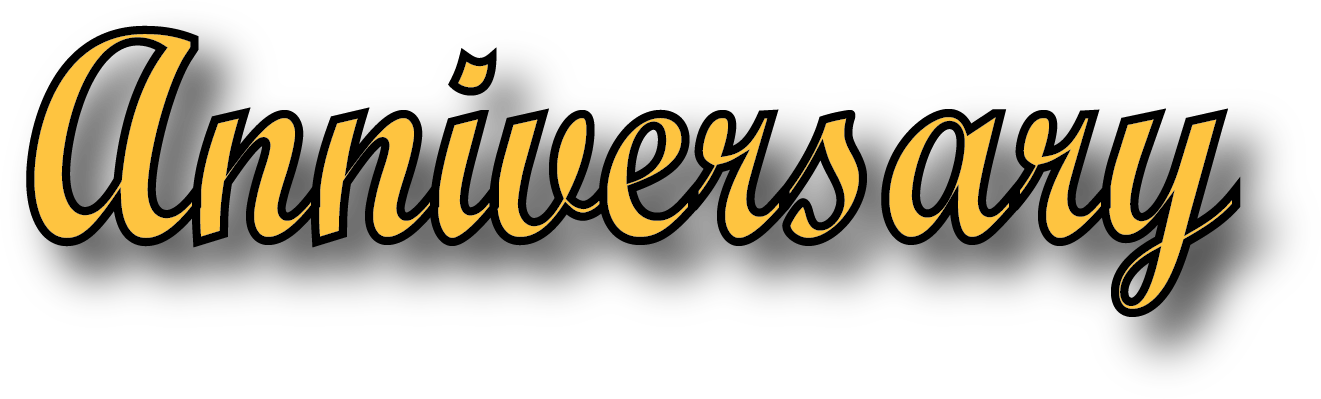 Anniversary Text Art - Graphics (1321x399), Png Download