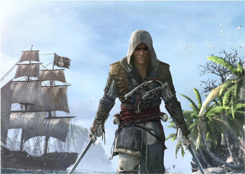 Assassin's Creed Iv Has The 'most Varied World Ever - Assassin's Creed Iv Black Flag (xbox 360 Game) (1200x675), Png Download
