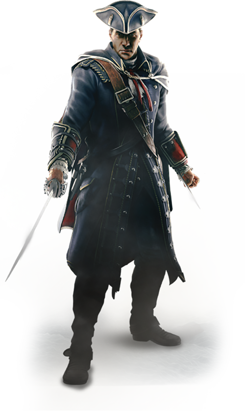 Assassin's Creed Most Iconic Characters - Assassin's Creed Haytham Statue (500x840), Png Download