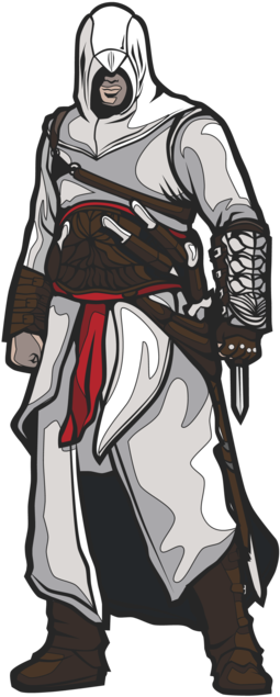 Altaïr - Assassin's Creed Drawings (480x840), Png Download