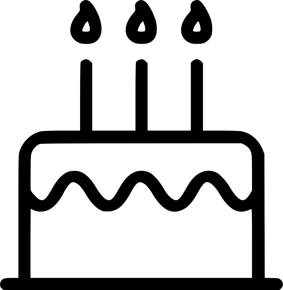 Cake Birthday Anniversary Comments - Birthday (954x980), Png Download