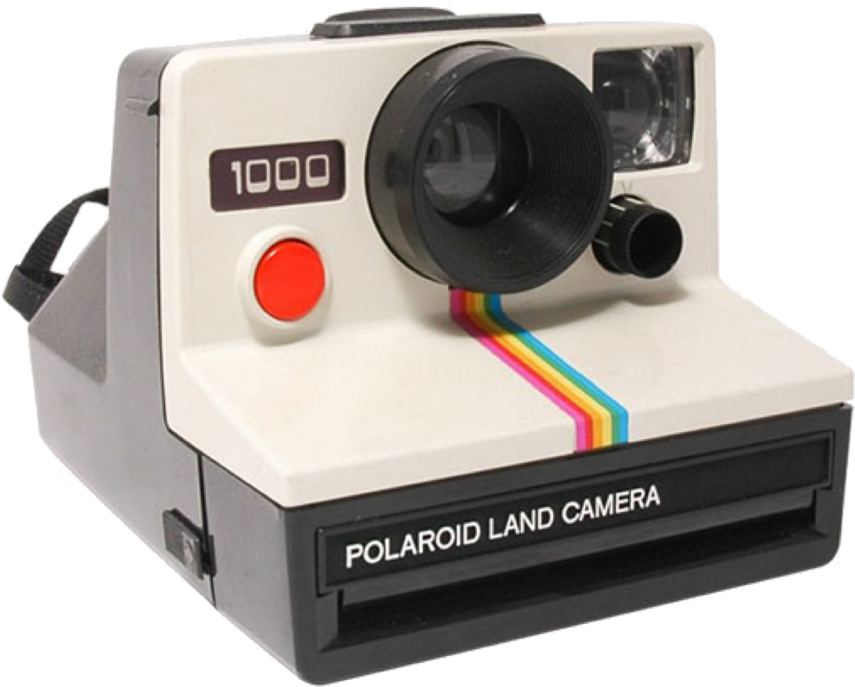 Polaroid Camera Vintage Vintagecamera 90s 90saesthetic - Polaroid 1000 (1298x1024), Png Download