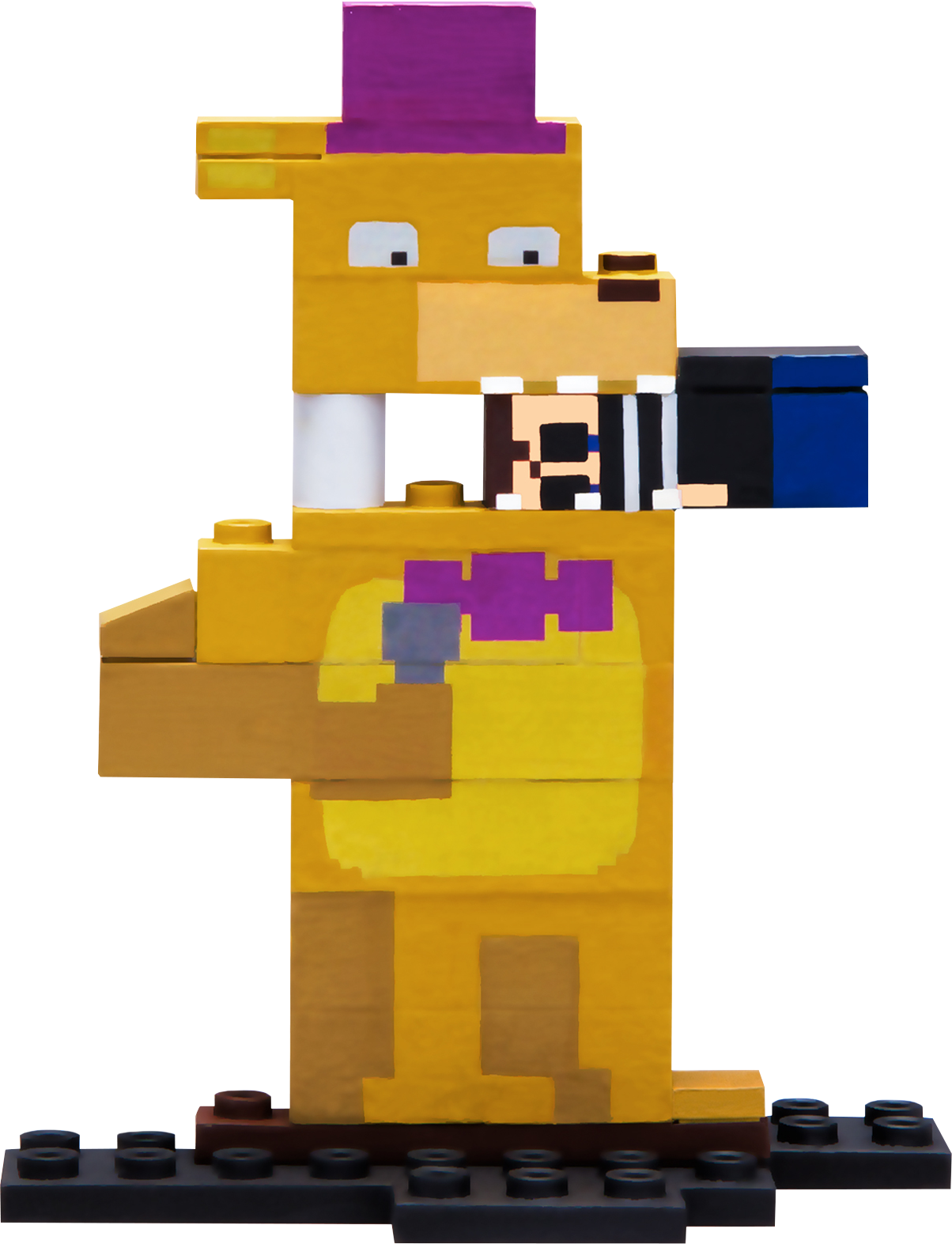 Five - Five Nights At Freddy's 8 Bit Toys (1204x1573), Png Download