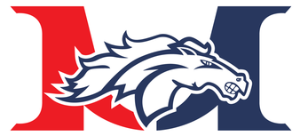 Marlboro Boys And Girls Club Wrestling Roster - Marlboro Mustangs Logo (476x322), Png Download