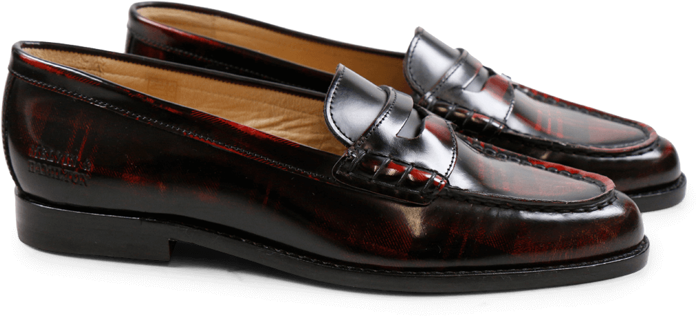 Loafers Mia 1 Brush Check Marlboro Ls - Loafers Melvin & Hamilton Mia 1 Brush Check Marlboro (1024x1024), Png Download