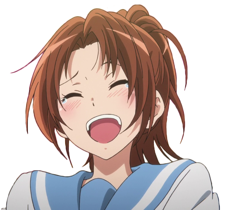 View Samegoogleiqdbsaucenao Laughing Anime Girl , - Portable Network Graphics (770x698), Png Download