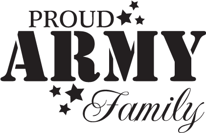 Proud Army Family Wall Quotes - Proud Army Family Mugs (450x450), Png Download