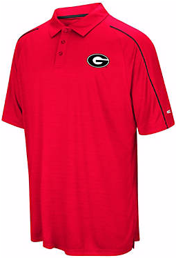Ncaa Georgia Bulldogs Colosseum Men's Polo - Shirt (373x373), Png Download