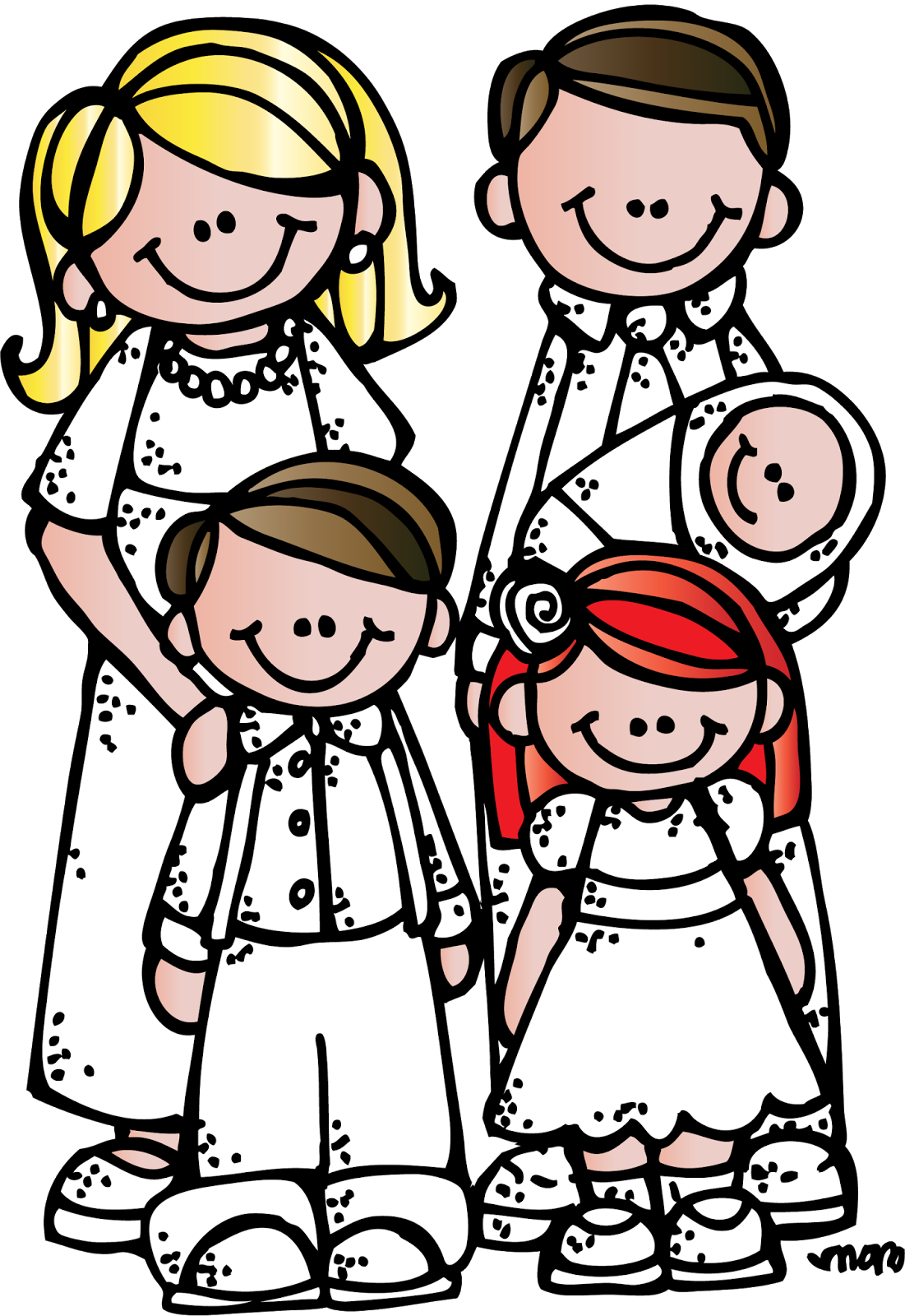 Family Quotes Clip Art - Lds Family Clipart (1101x1600), Png Download