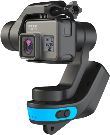 Gimbal For Gopro® - Slick Gimbal (496x600), Png Download