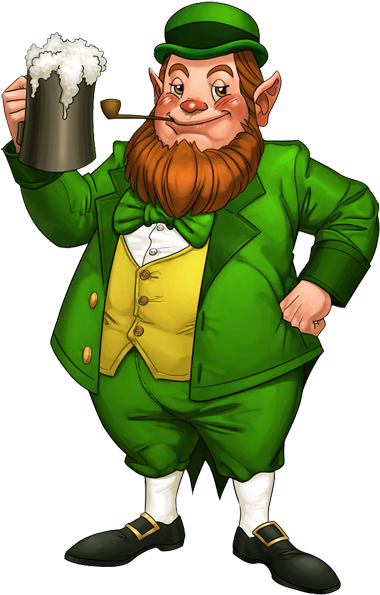 Leprechaun Man Mosufan2004 Wikia Pics Of Leprechaun - Saint Patrick Day Leprechaun Png (400x624), Png Download