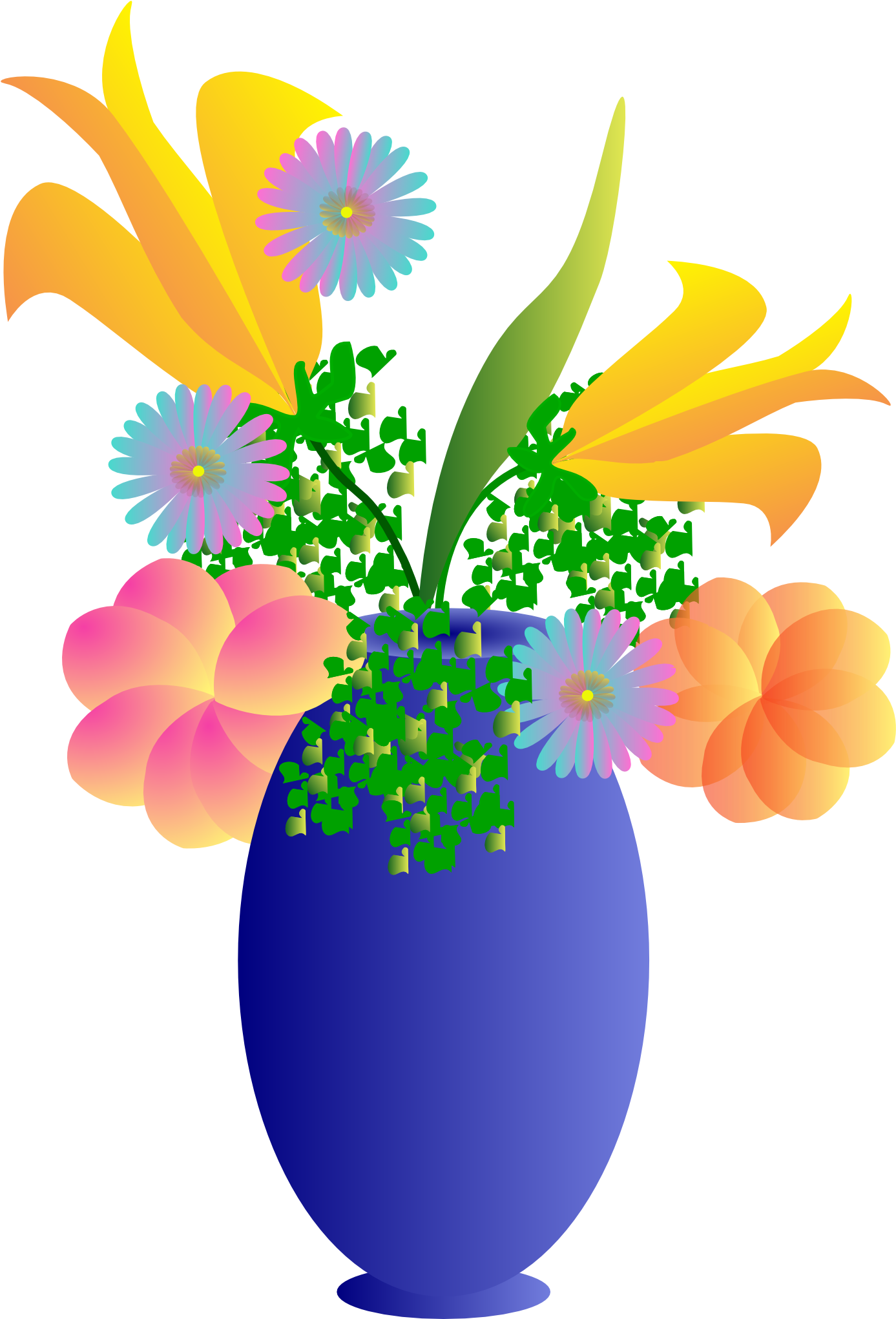 Original Png Clip Art File Vase Svg Images Downloading (402x592), Png Download